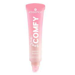 ESSENCE FEELIN\' COMFY GLOSS LABIAL CON PÉPTIDOS 01 STRAWBERRY SELF-LOVE 15 ML