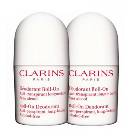 CLARINS DUO DESODORANTE ROLL ON ANTIPERSPIRANTE LARGA DURACION 2 x 50 ML