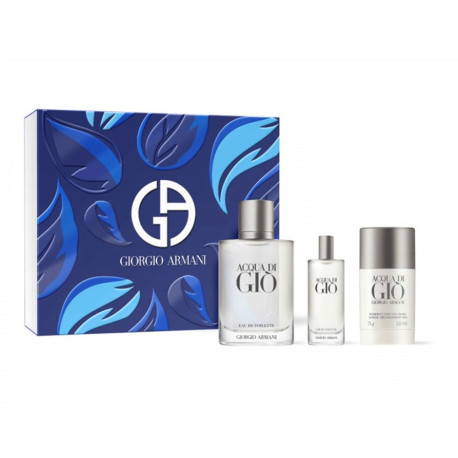 comprar perfumes online hombre GIORGIO ARMANI ACQUA DI GIO POUR HOMME EDT 100 ML VP. + EDT 15 ML +DEO STICK 75 ML SET
