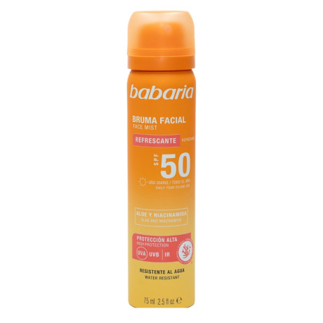 BABARIA BRUMA SOLAR FACIAL SPF50 75 ML