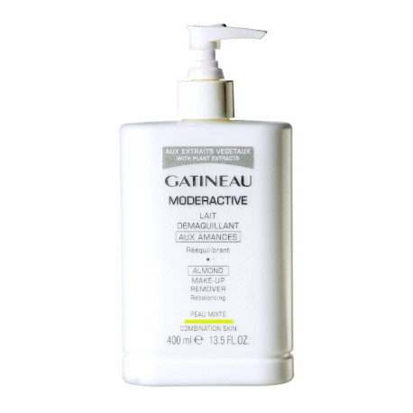 GATINEAU MODERACTIVE LAIT DEMAQUILLANT AUX AMANDES 400 ML P. MIXTA