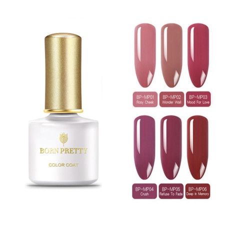 BORN PRETTY COLOR COAT ESMALTE SEMIPERMANENTE MILLENNIAL PINK GEL SERIES MP04 CRUSH