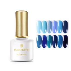 BORN PRETTY COLOR COAT ESMALTE SEMIPERMANENTE JAZZ BLUE GEL SERIES JZ07 COOL CHORE
