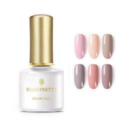 BORN PRETTY COLOR COAT ESMALTE SEMIPERMANENTE NUDE PINK GEL SERIES NP05 APPEALING SOUNDS 6ML