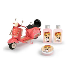 BON MATIN PIN UP VESPA SET DE BAÑO