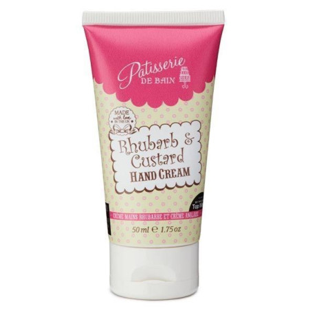 PASTISSERIE DE BAIN CREMA DE MANOS RHUBARB & CUSTARD 50 ML