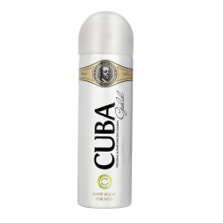 comprar perfumes online hombre CUBA GOLD BODY SPRAY FOR MEN 200 ML