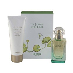 comprar perfumes online unisex HERMES UN JARDIN SUR LE NIL EDT 50 ML + B/LOC 75 ML SET REGALO