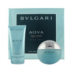 comprar perfumes online hombre BVLGARI AQVA POUR HOMME MARINE EDT 100 ML + GEL 100 ML SET