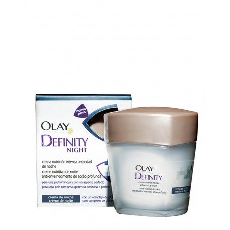 OLAY DEFINITY NIGHT CREMA REPARADORA NOCHE 50 ML OFERTA