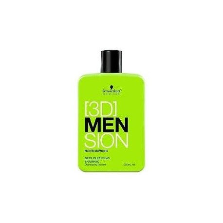 comprar acondicionador SCHWARZKOPF 3D MEN SION CHAMPÚ ANTI GRASA 250 ML