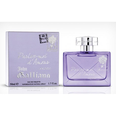 comprar perfumes online JOHN GALLIANO PARLEZ-MOI D´AMOUR ENCORE EDT 80 ML mujer