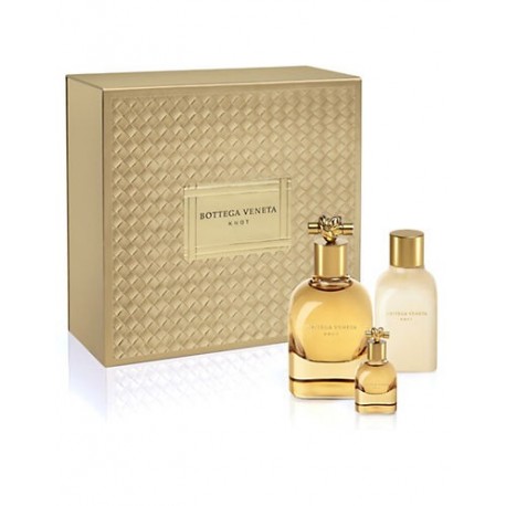 comprar perfumes online BOTTEGA VENETA KNOT EDP 75 ML + B/L 100 ML + MINI 7.5 ML SET REGALO mujer