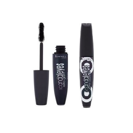 RIMMEL LONDON MASCARA SCANDALEYES RETRO GLAM 001 BLACK DUO SET