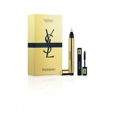 YVES SAINT LAURENT TOUCHE ECLAT N. 2 + MINI MASCARA YSL SET REGALO