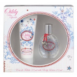 OILILY BLUE SPARKLE EDT 50 ML+ LECHE CORPORAL 75 ML SET REGALO