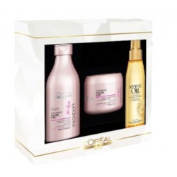 comprar acondicionador L´OREAL VITAMINO COLOR CHAMPU 250 ML + MASK 200 ML + MYTHIC OIL 125 ML SET OFERTA!!!!