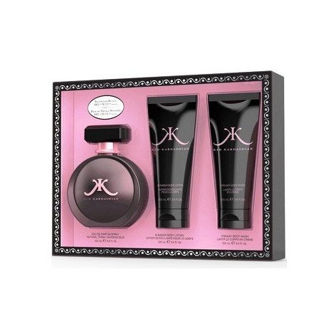 KIM KARDASHIAN EDP 100 ML + B/L 100 ML + S/GEL 100 ML SET REGALO