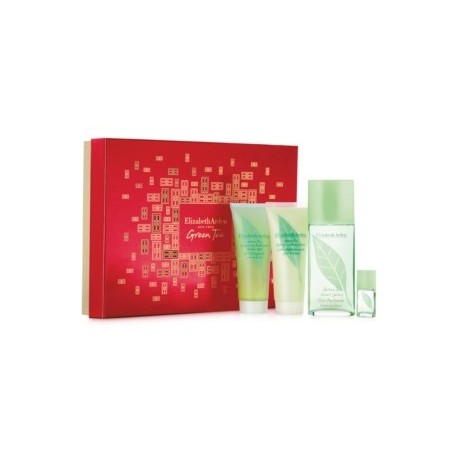 ELIZABETH ARDEN GREEN TEA EDP 100ML +B/L 100 ML+ S/G 100 ML+ MINI SET REGALO
