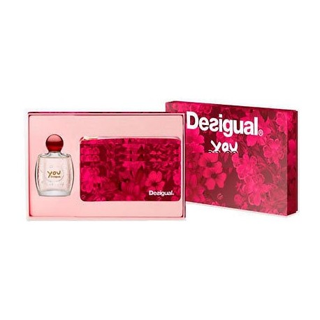 DESIGUAL YOU WOMAN EDT 50 ML + NECESER SET REGALO