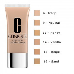 CLINIQUE STAY MATTE MAKE UP OIL FREE 30 ML COLOR 14 VANILLA