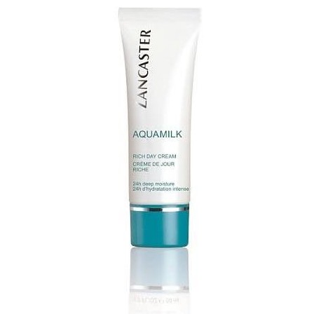 LANCASTER AQUAMILK CREMA DIA PIELES SECAS 50 ML danaperfumerias.com