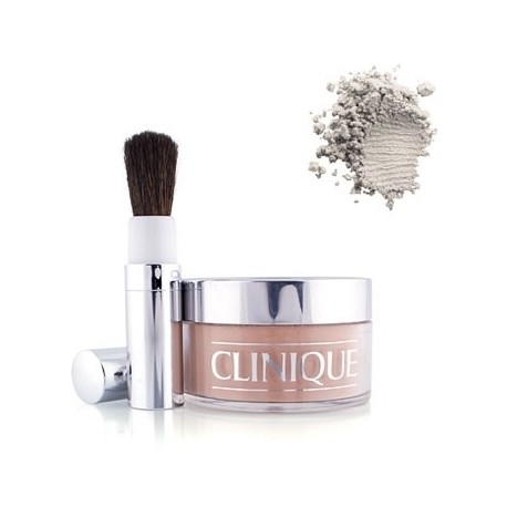CLINIQUE FACE POWDER & BRUSH 20 INVISIBLE BLEND POLVOS SUELTOS LIGEROS 35 GR.