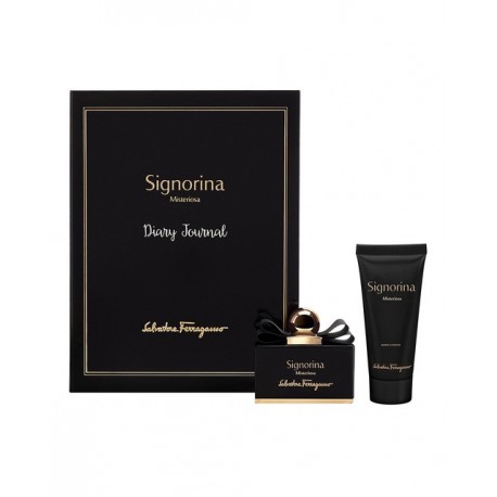 comprar perfumes online SALVATORE FERRAGAMO SIGNORINA MISTERIOSA EDP 100 ML+ B/L SET REGALO mujer