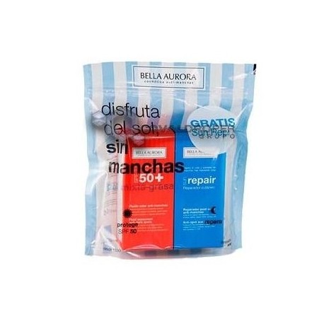 BELLA AURORA PROTECTOR SOLAR SPF 50 + MIXTAS/ GRASAS 50 ML + AFTERSUN 50 ML SET REGALO