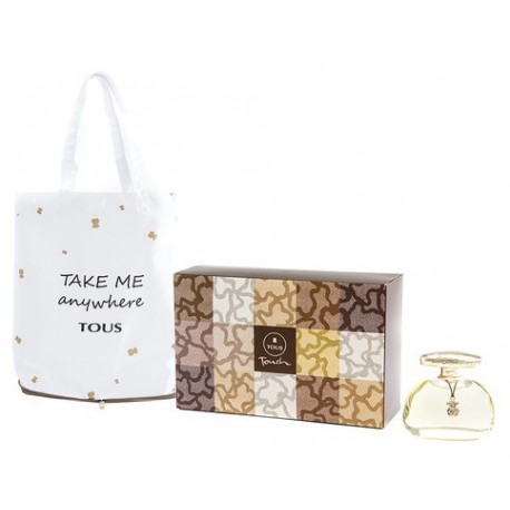 TOUS TOUCH EDT 100 ML + BOLSA DE TOUS SET REGALO LIQUIDACION