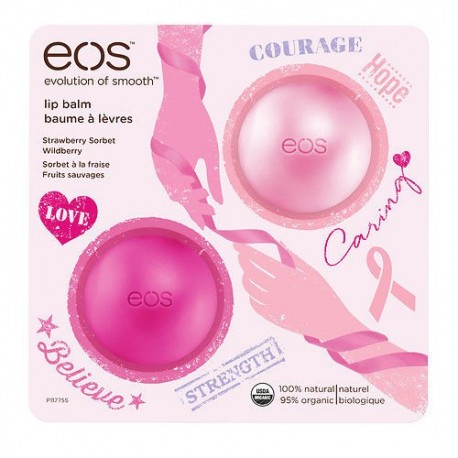 EOS LIP BALM STRAWBERRY & WILDBERRY 7 GR + 7 GR. SET