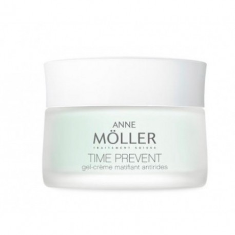Comprar tratamientos online ANNE MOLLER TIME PREVENT GEL MATIFIANT ANTIARRUGAS PIELES MIXTAS /GRASAS 50 ML