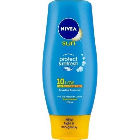 NIVEA SUN LOCION PROTEGE & REFRESCA SPF 10 200 ML