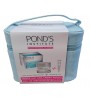 PONDS CREMA DIA TERMAL 50 ML + CONTORNO DE OJOS 15 ML+ NECESER PONDS SET REGALO