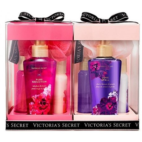 comprar perfumes online VICTORIA´S SECRET LOVE SPELL 125 ML + 60 ML + 60 ML & PURE SEDUCTION 125 ML + 60 ML + 60 ML SET mujer