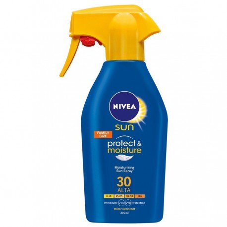 NIVEA SUN LECHE EN SPRAY PROTEGE & HIDRATA SPF 30 300 ML