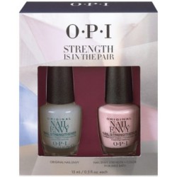 OPI STRENGTH IS IN THE PAIR 2 X 15 ML LACA DE UÑAS FORTIFICANTE