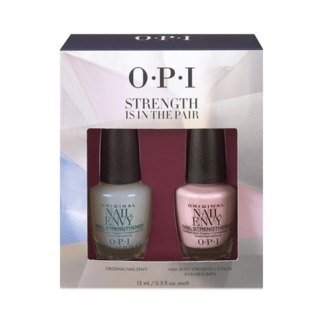 OPI STRENGTH IS IN THE PAIR 2 X 15 ML LACA DE UÑAS FORTIFICANTE