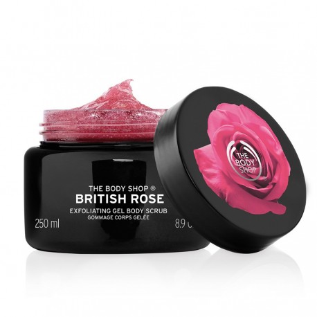 THE BODY SHOP BRITISH ROSE BODY SCRUB 250 ML