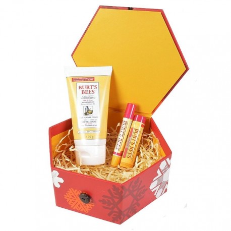 BURT´S BEES LOVE FROM NATURE (B/L P. NORMAL-SECA, B.LABIAL, BRILLO LABIOS) SET