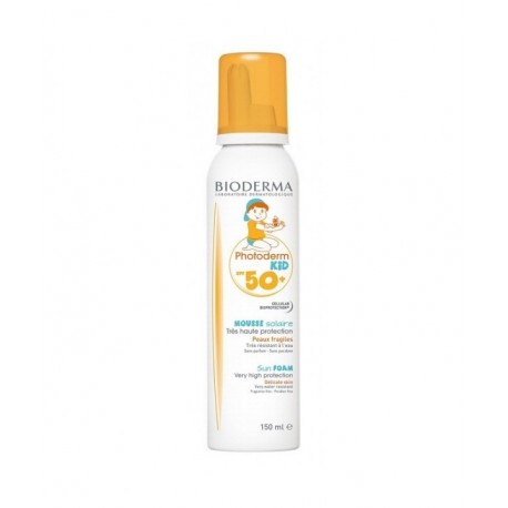 BIODERMA PHOTODERM KID MOUSSE SPF 50+ ESPUMA ULTRASUAVE 150 ML