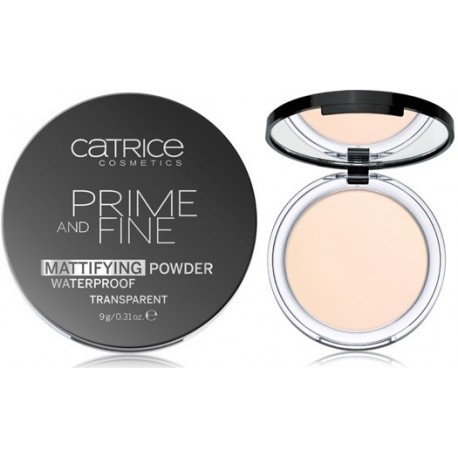 CATRICE POLVOS COMPACTOS MATIFICANTES RESISTENTE AL AGUA PRIME AND FINE 9G danaperfumerias.com