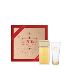 comprar perfumes online CARTIER MUST GOLD EDP 100 ML + BODY CREAM 100 ML SET REGALO mujer