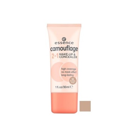 ESSENCE MAQUILLAJE Y CORRECTOR CAMOUFLAGE 2EN1 30 HONEY BEIGE