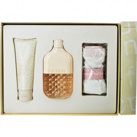 comprar perfumes online FRENCH CONNECTION FCUK FRICTION HER EDP 100 ML + CREMA MASAJE 100 ML + REGALO SET mujer