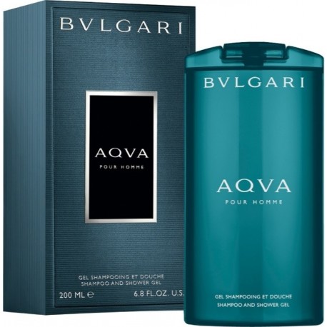 comprar perfumes online hombre BVLGARI AQVA POUR HOMME CHAMPU Y GEL DE DUCHA 200 ML