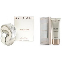 comprar perfumes online BVLGARI OMNIA CRYSTALLINE EDT 65 ML + BODY LOTION 100 ML PACK mujer