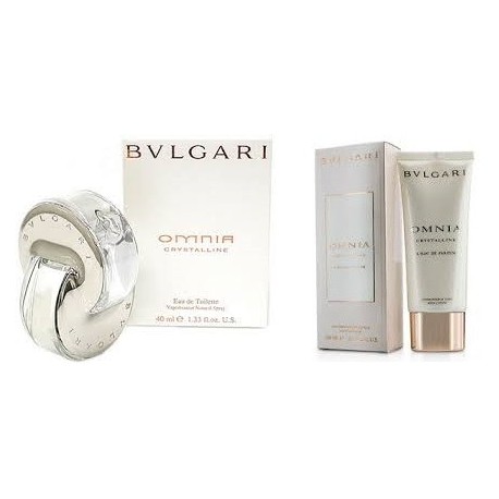 comprar perfumes online BVLGARI OMNIA CRYSTALLINE EDT 65 ML + BODY LOTION 100 ML PACK mujer