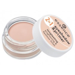 ESSENCE 2 IN 1 EYESHADOW & PRIMER SOMBRA DE OJOS Y PREBASE 01 NUDE