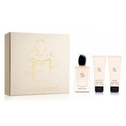 GIORGIO ARMANI SI EDP 100 ML + B/L 75 ML + GEL 75 ML SET REGALO